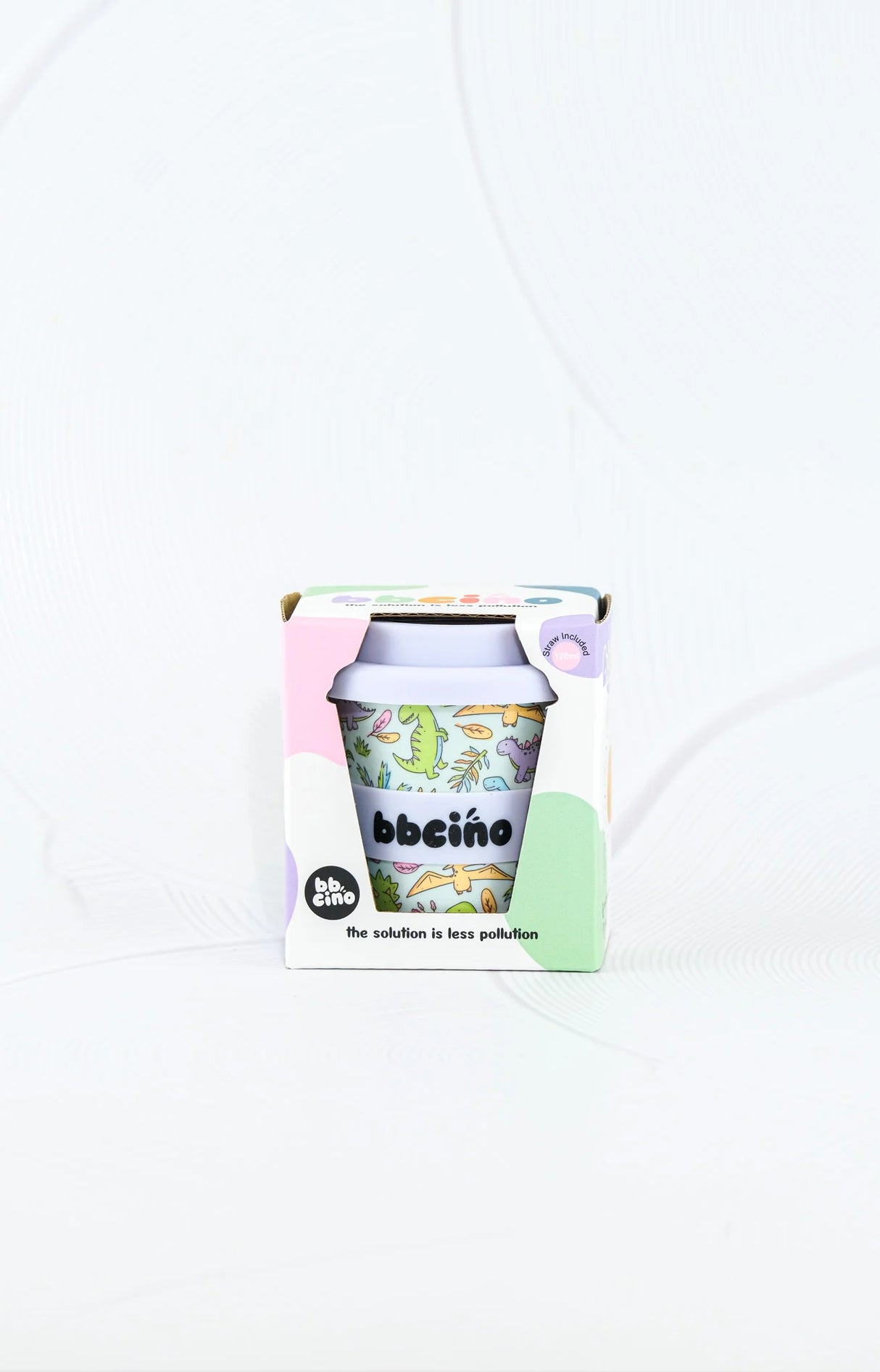 bbcino 120mL Babycino Cup - Sipasaurus