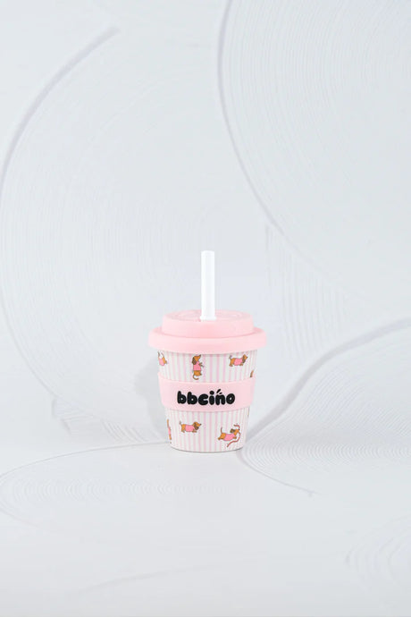 bbcino 120mL Babycino Cup - Dash (Pink)