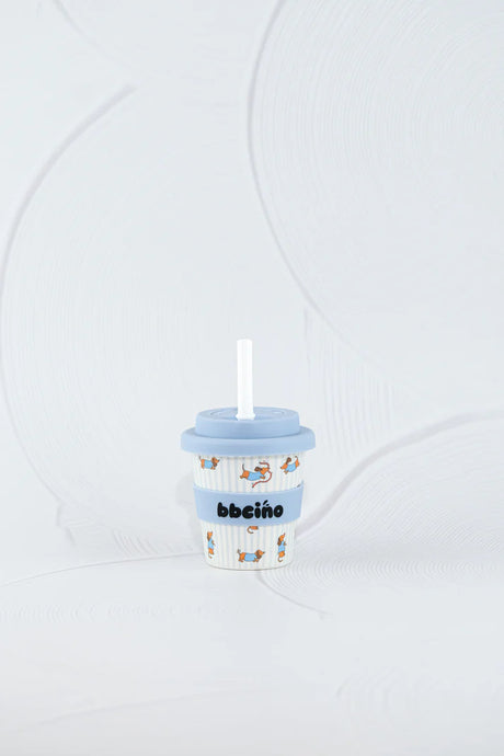 bbcino 120mL Babycino Cup - Dash (Blue)