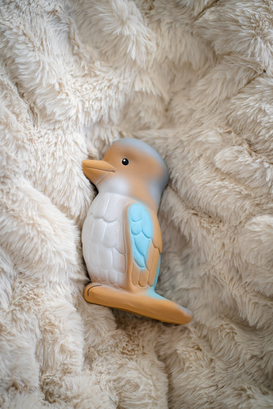 Tikiri Kookaburra Teether/Bath Toy
