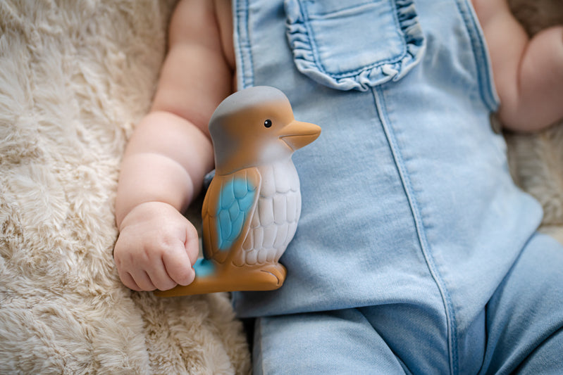 Tikiri Kookaburra Teether/Bath Toy