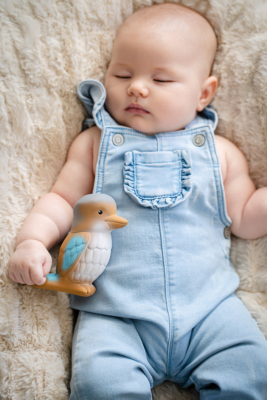 Tikiri Kookaburra Teether/Bath Toy