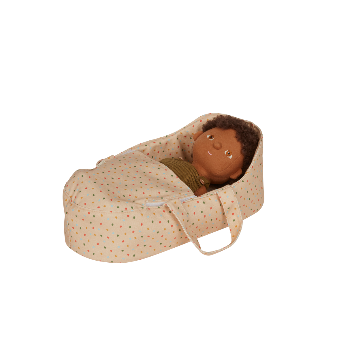 Olliella Dinkum Dolls Carry Cot - Gumdrop
