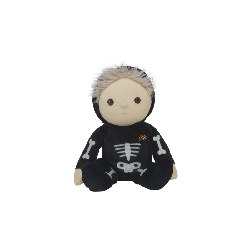 OliElla Dinky Dinkum Doll - Scully Skeleton