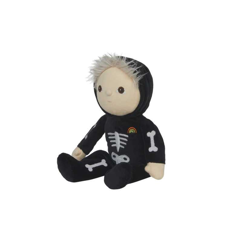 OliElla Dinky Dinkum Doll - Scully Skeleton