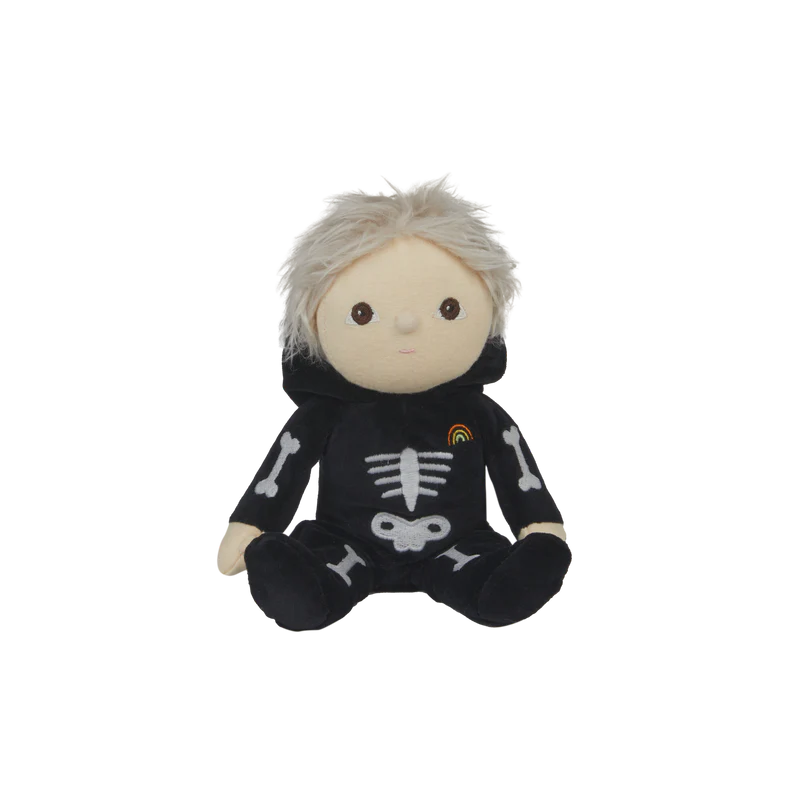 OliElla Dinky Dinkum Doll - Scully Skeleton