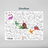 Hey Doodle Reusable Colouring Mat - DinoRoar