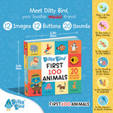 Ditty Bird 100 Animals Sound Book