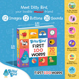 Ditty Bird First 100 Words Rechargeable Sound Book