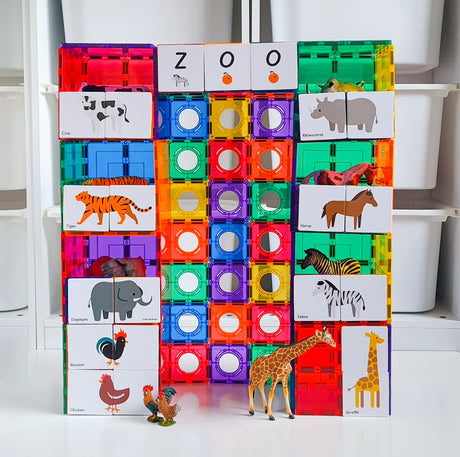 Learn & Grow Animal Duo Magentic Tile Topper