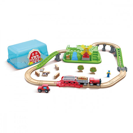 Hape Countryside Train Bucket Set