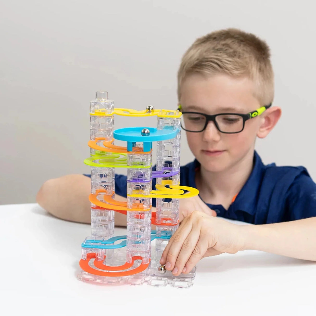 Fat Brain Toys Trestle Tracks - Builder Set
