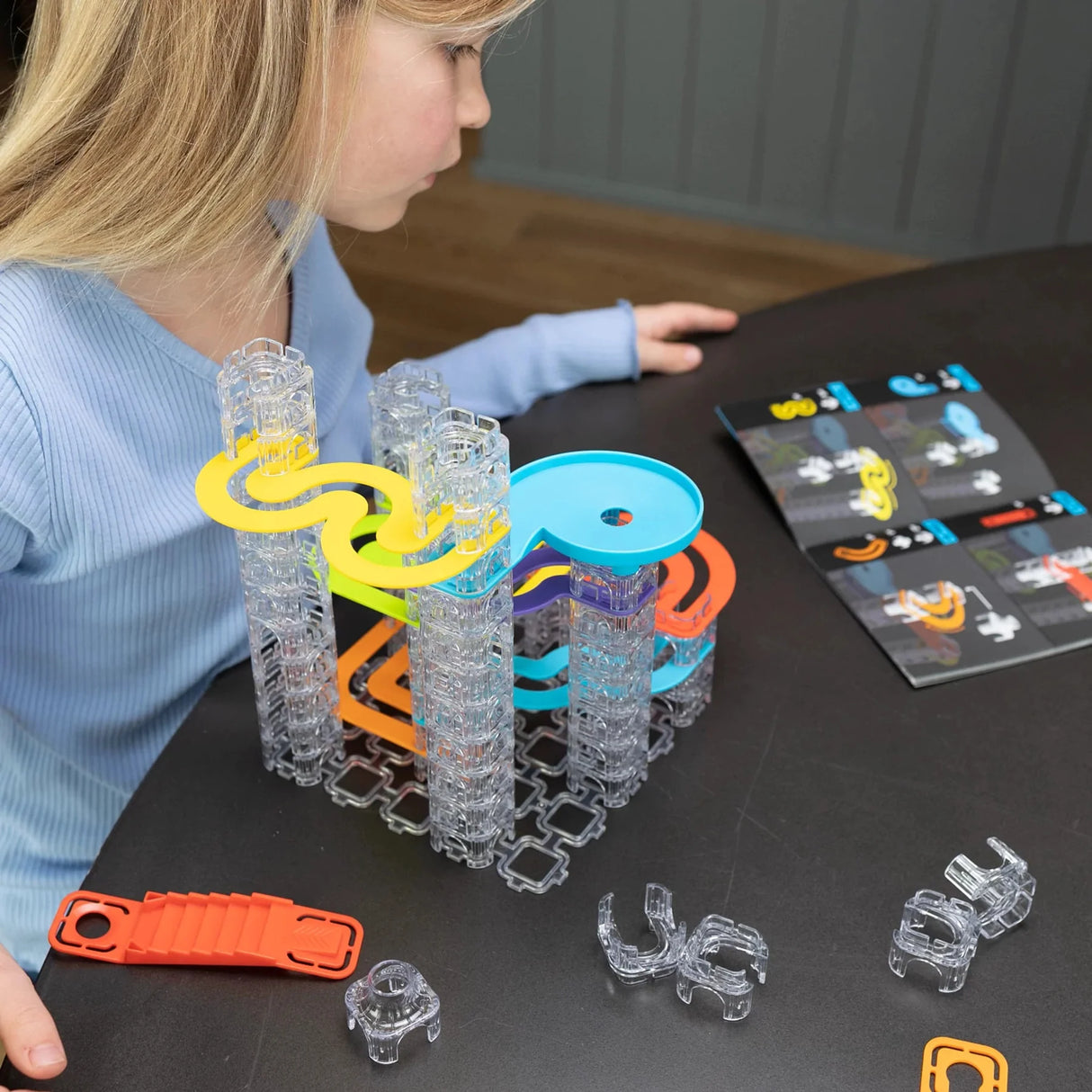 Fat Brain Toys Trestle Tracks - Builder Set