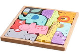 Fat Brain Toys Animal Block Puzzle