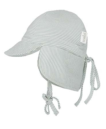Toshi Baby Flap Cap - Sage