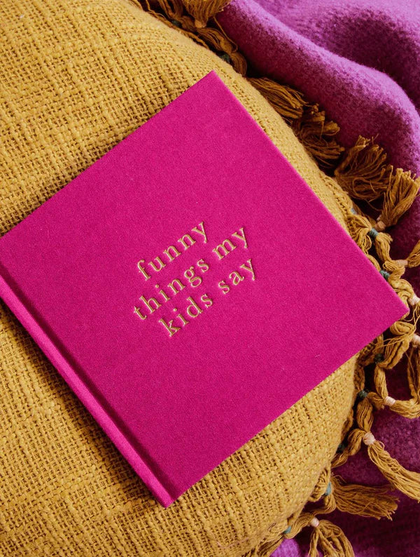 Write To Me - Funny Things My Kids Say - Magenta