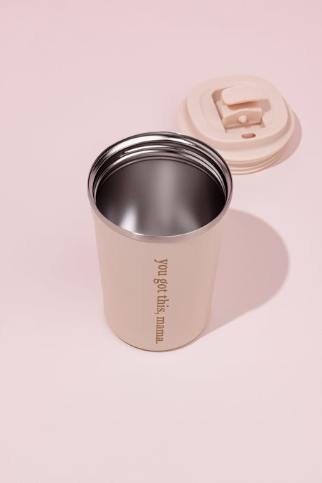 Made To Milk 'You Got This, Mama' Keep Cup - Beige