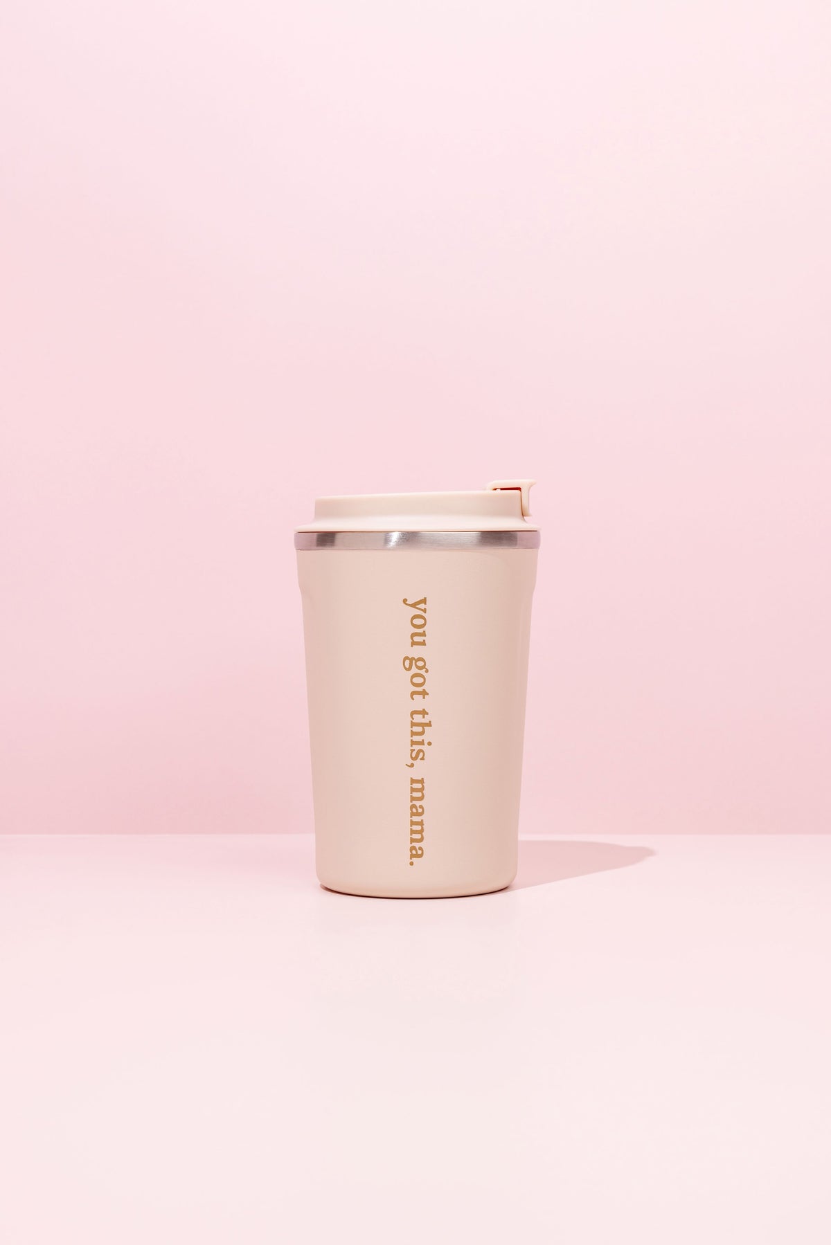 Made To Milk 'You Got This, Mama' Keep Cup - Beige