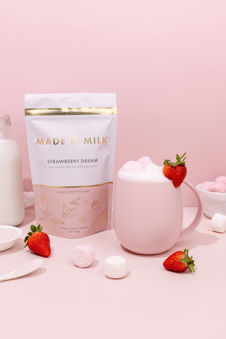 Made To Milk Strawberry Dream Lactation Drink 300g