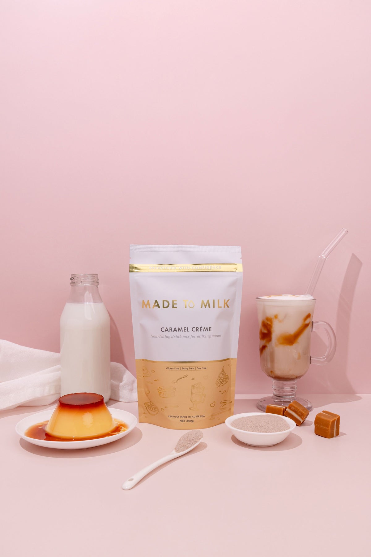 Made To Milk Caramel Creme Lactation Drink 300g