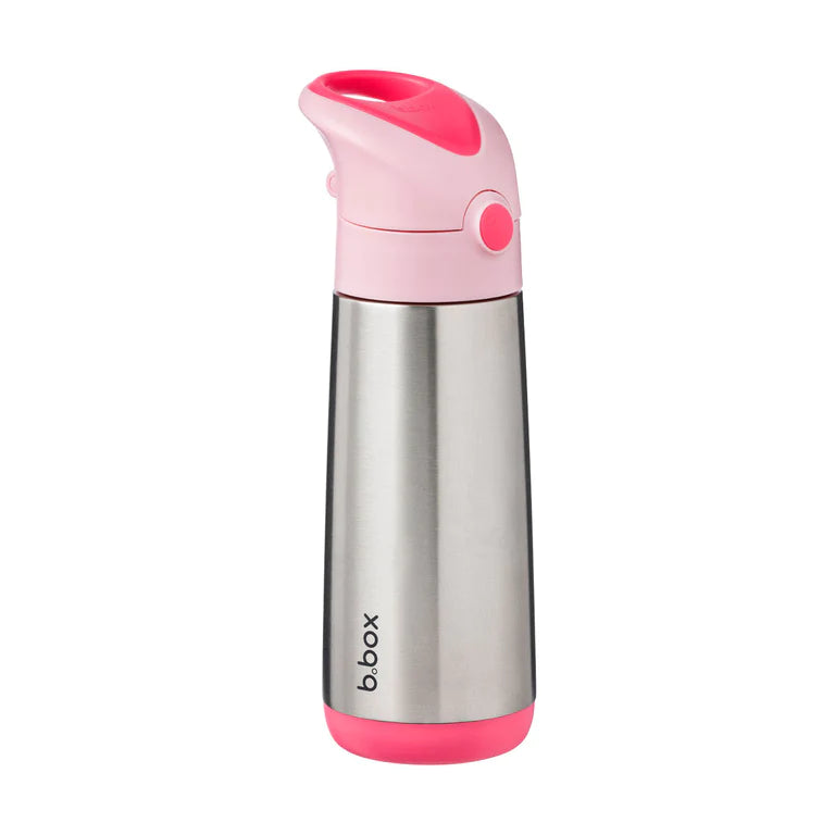 b.box Insulated Drink Bottle 500ml - Flamingo Fizz