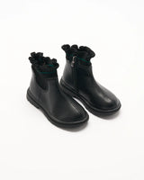 Walnut Flora Boot - Black