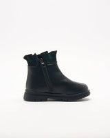Walnut Flora Boot - Black