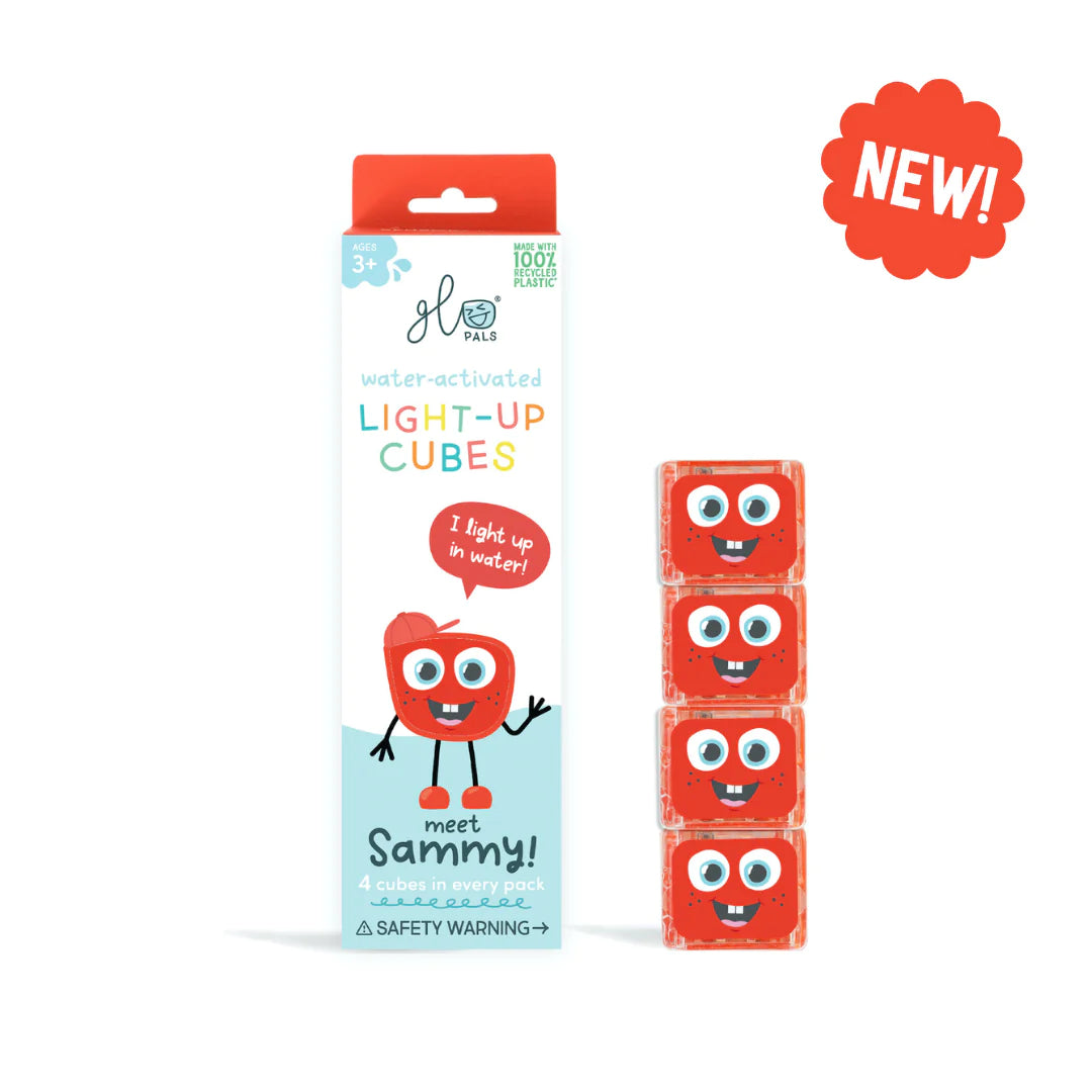 Glo Pals Cube Sammy (Red)