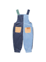 Huxbaby Midnight Colour Block Overalls