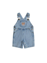 Huxbaby Dreamy Denim Short Overalls