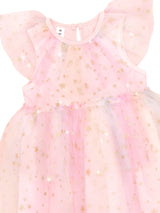 Huxbaby Starry Rainbow Frill Tulle Dress