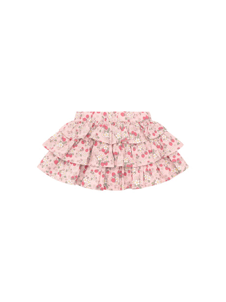 Huxberry Vintage Strawberry Frill Skirt