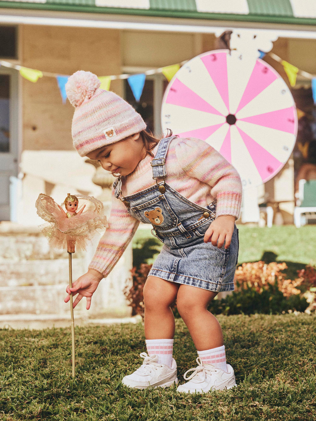 Huxbaby Dreamy Denim Pinafore