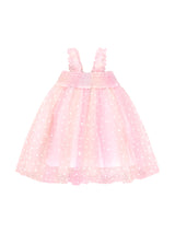 Huxbaby Sweetheart Shirred Tulle Dress