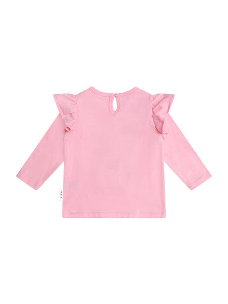 Huxbaby Strawberry Huxette Frill Top