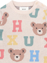 Hux Alphabet Knit Jumper