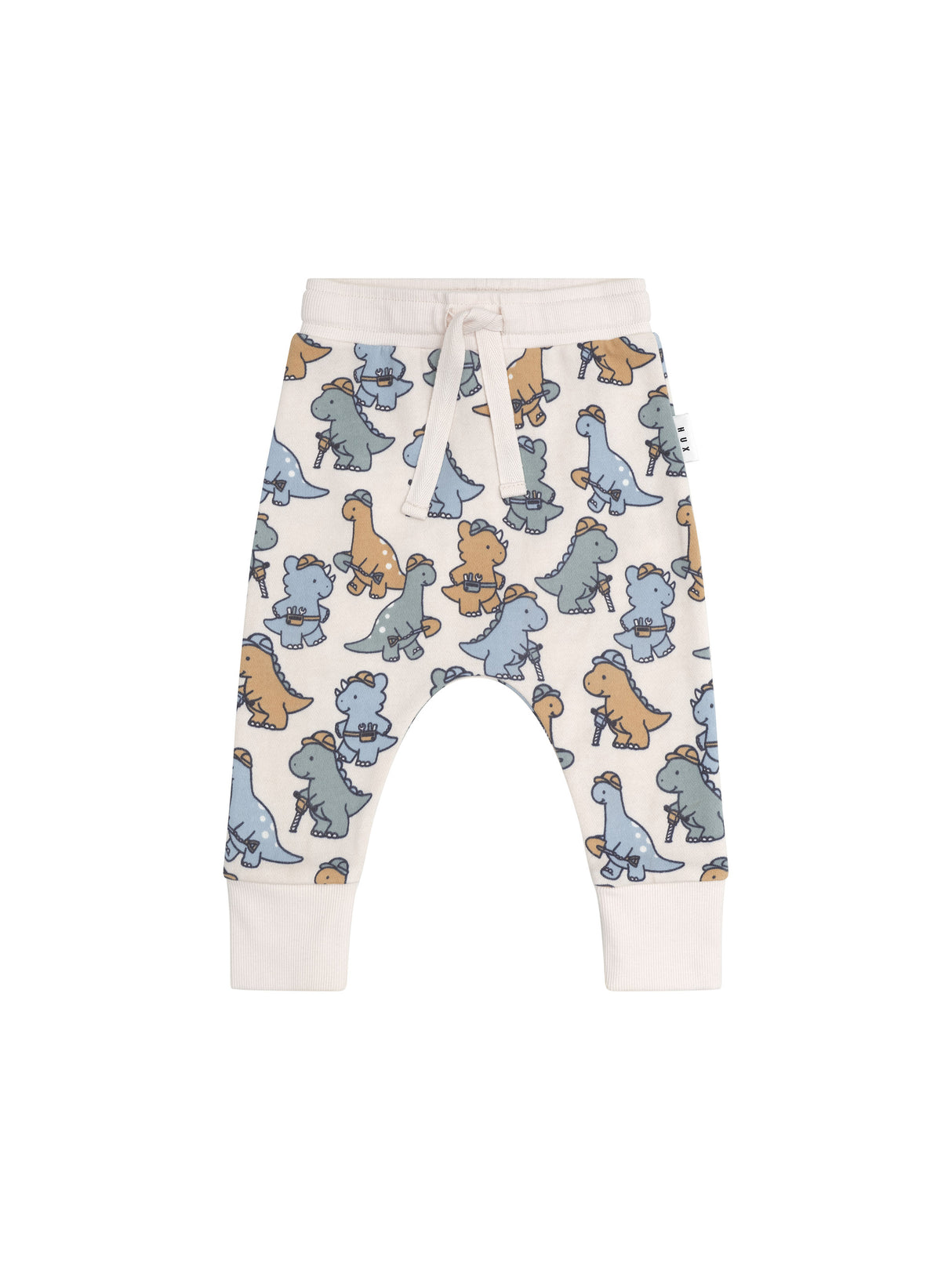 Huxbaby Construction Dinos Drop Crotch Pant