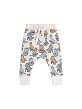 Huxbaby Construction Dinos Drop Crotch Pant