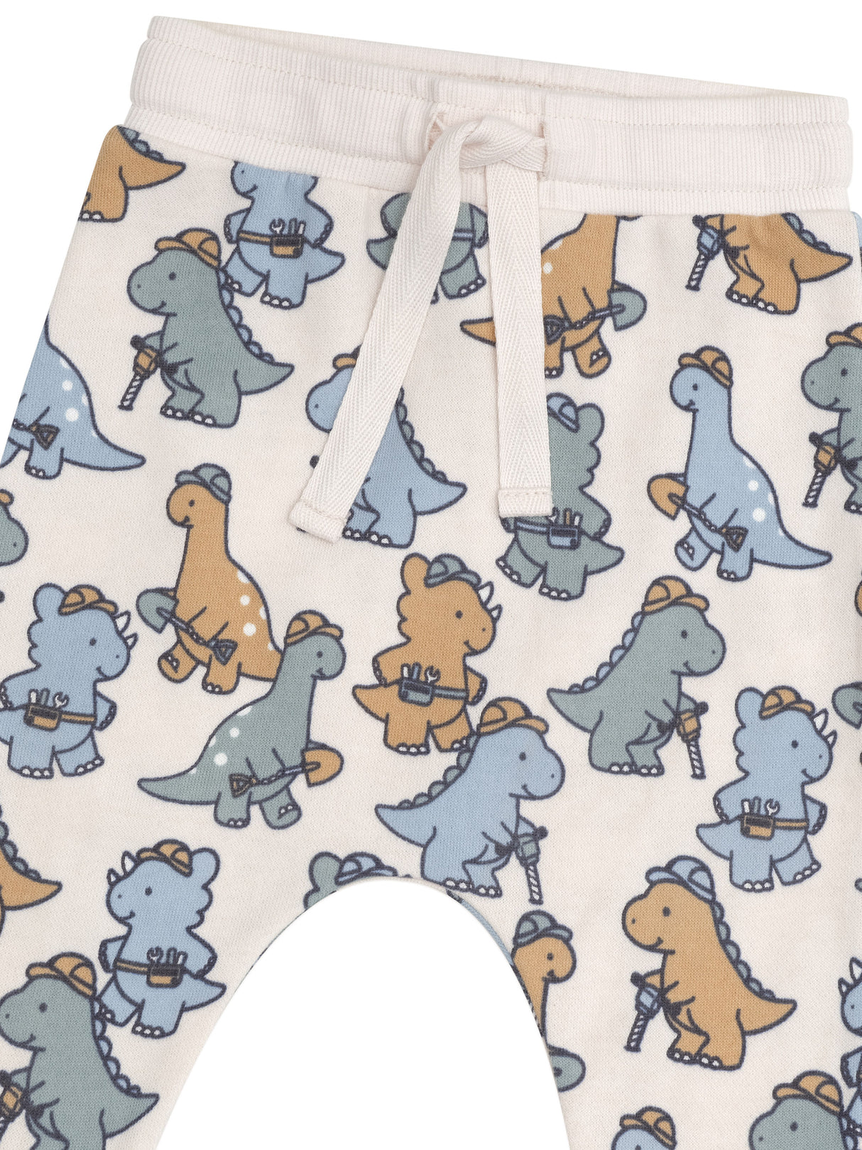 Huxbaby Construction Dinos Drop Crotch Pant