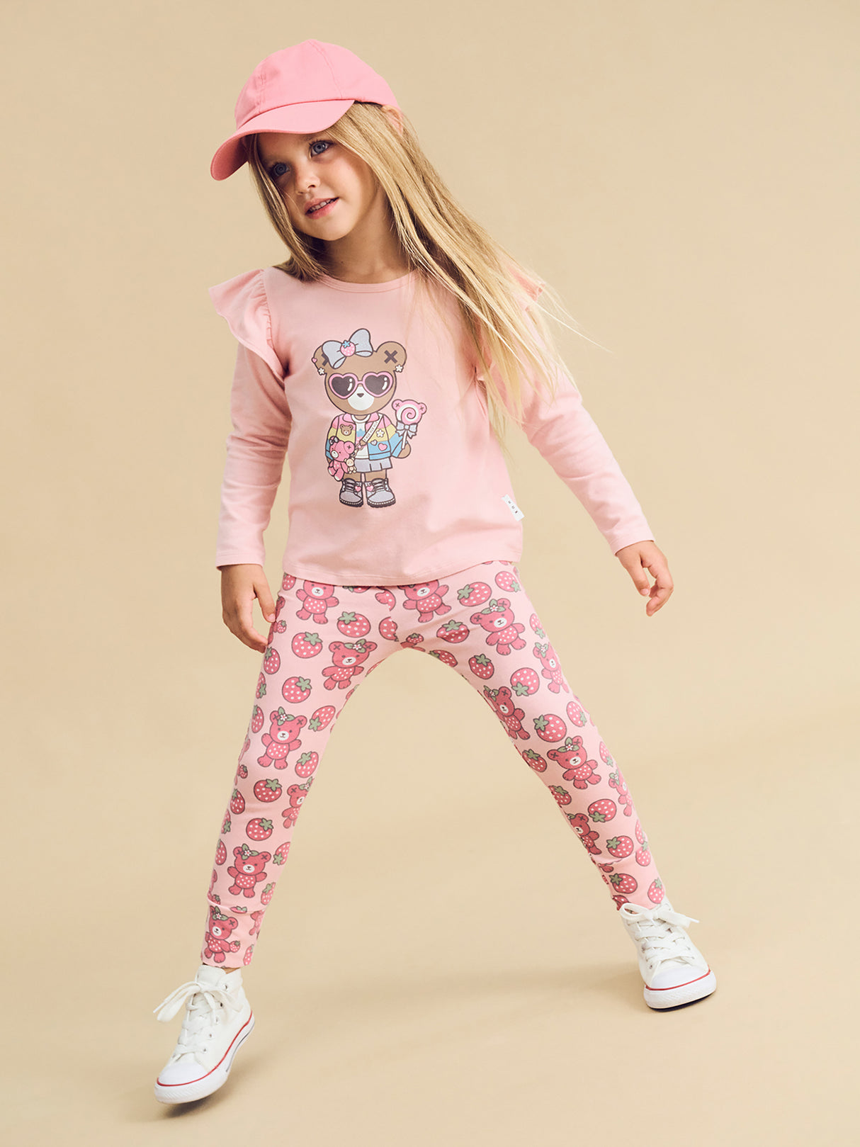 Huxbaby Berry Bear Legging