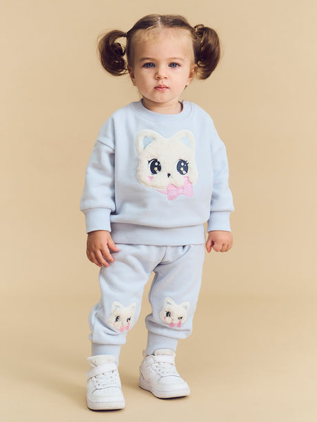 Huxbaby Furry Meow Meow Track Pant
