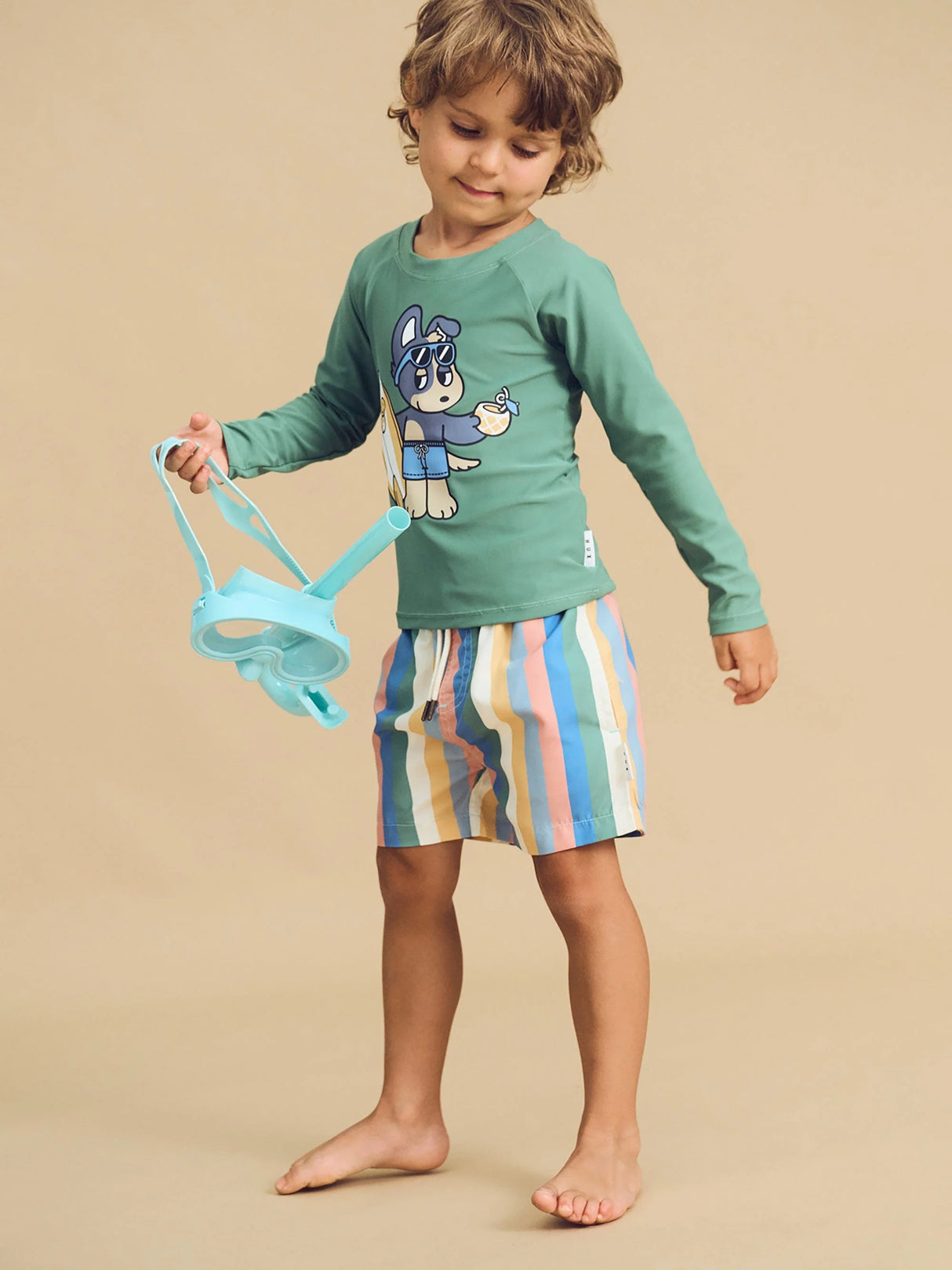 Huxbaby Surfer Dawg Rashguard