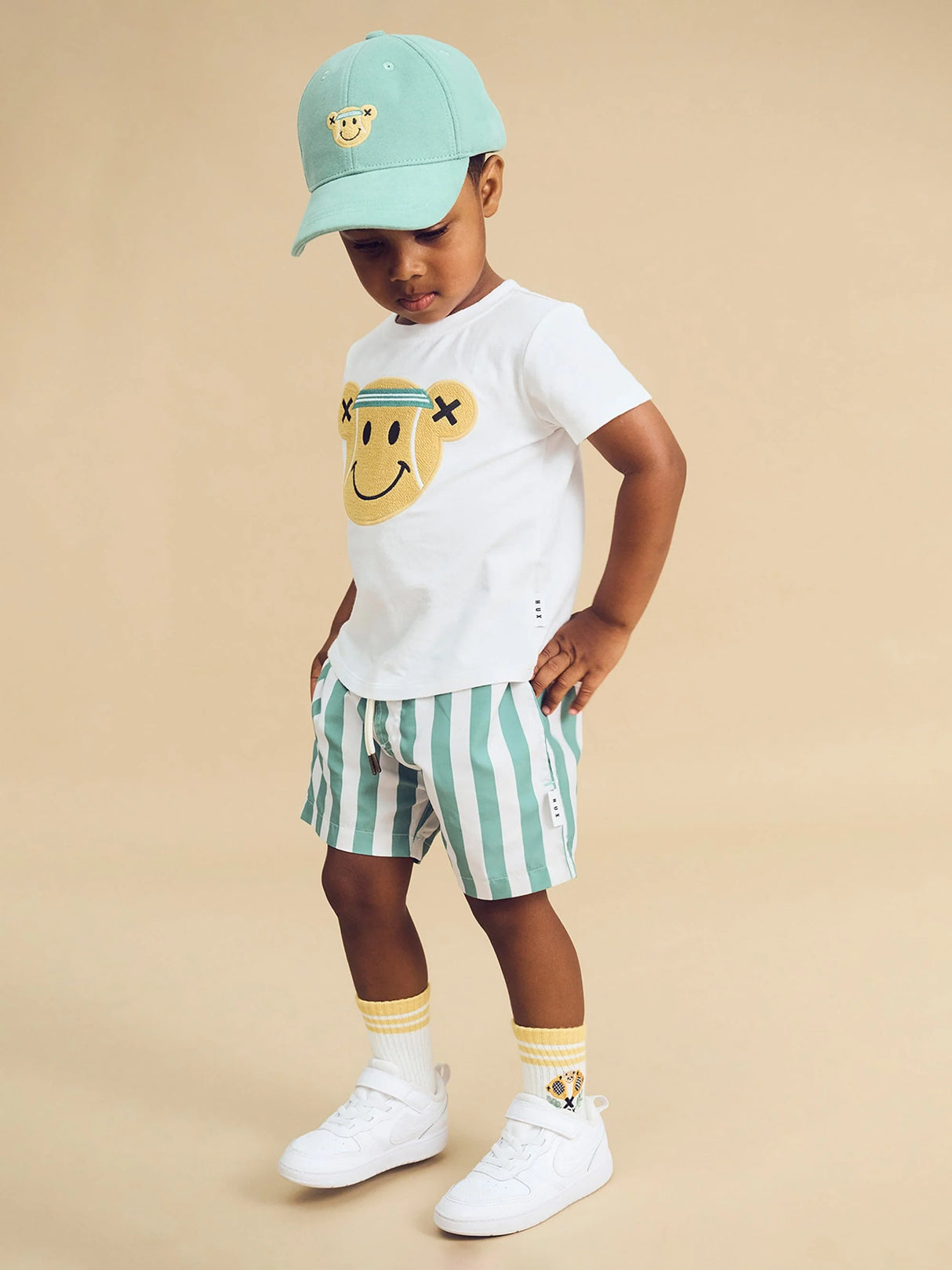 Huxbaby Cabana Stripe Swim Short