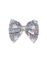 Huxbaby Vintage Strawberry Hair Bow Dusty Blue