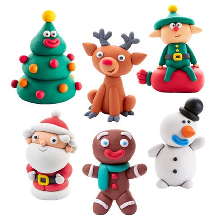 Hey Clay Christmas Characters - Assorted