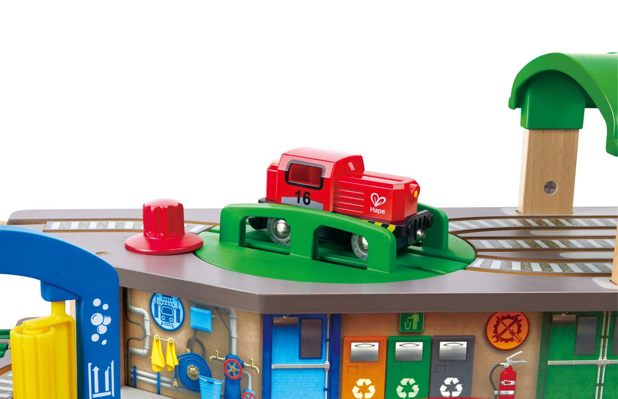 Hape Muti-Level Railway City Set