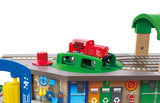 Hape Muti-Level Railway City Set