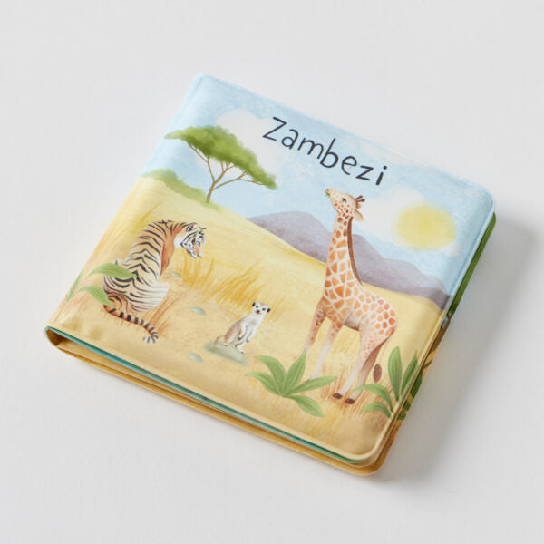 Jiggle + Giggle Bath Book - Zambezi
