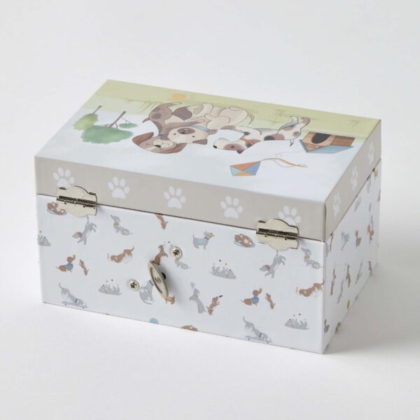 Jiggle + Giggle Musical Jewellery Box - Puppy Play