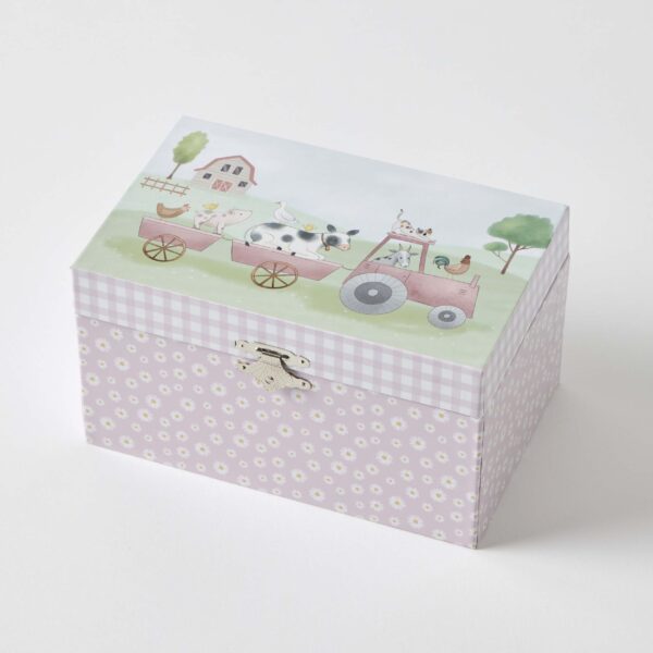 Jiggle + Giggle Musical Jewellery Box - Farm Fun